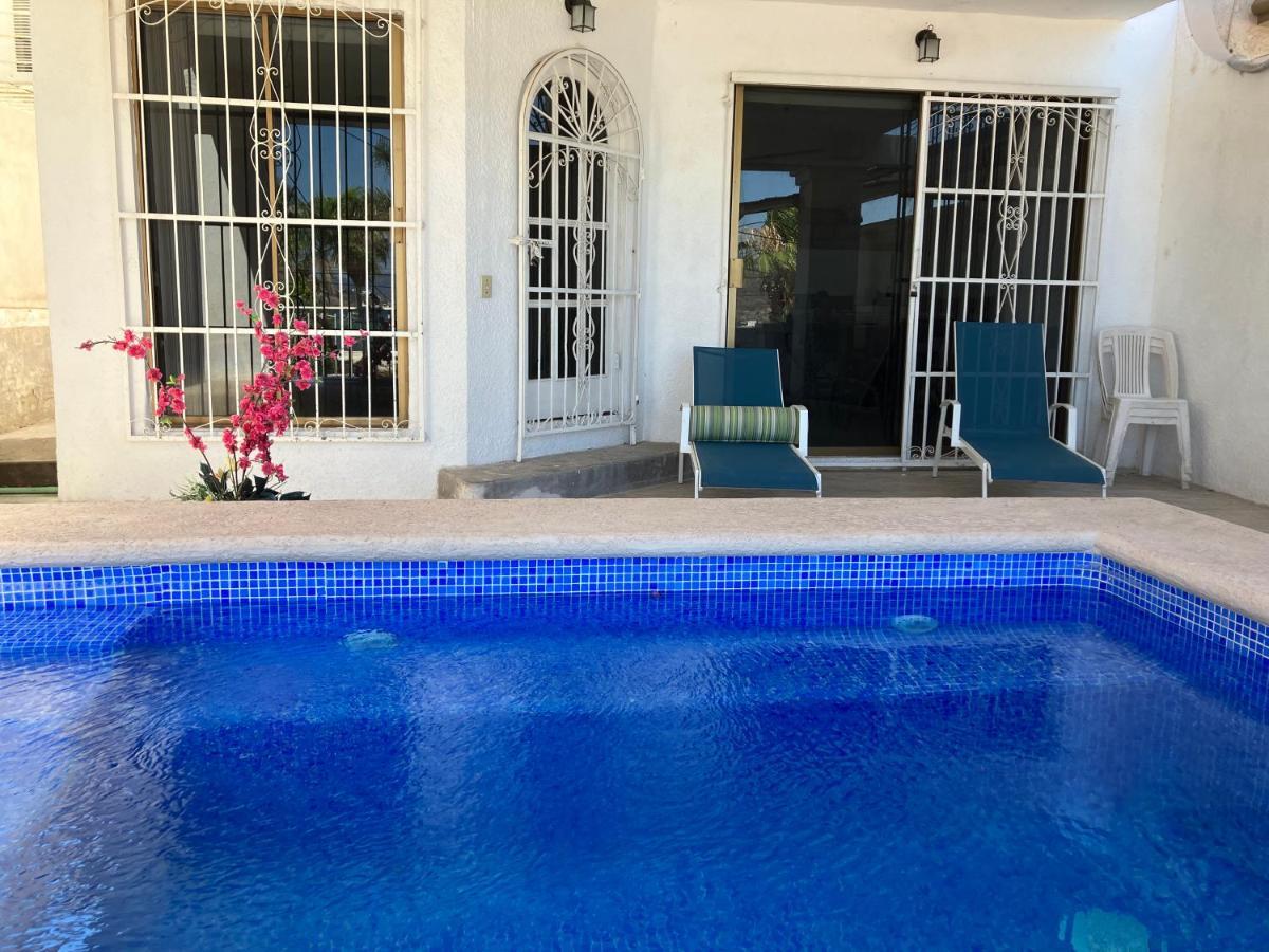 Vista Al Mar Y Alberca Privada En Sector Bahia Villa San Carlos Nuevo Guaymas Bagian luar foto